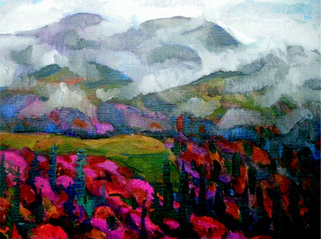 Юрій Дикун "Карпати туманом оповиті...".