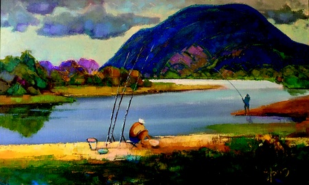 Іван Бровді  "Рибалки на Тисі".