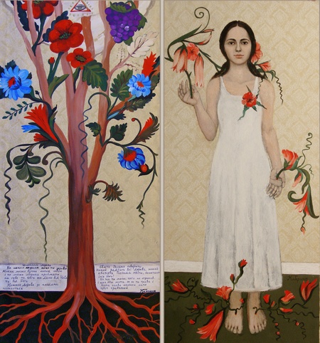 Катерина Ткаченко"Щоденник-дерева",80х160-